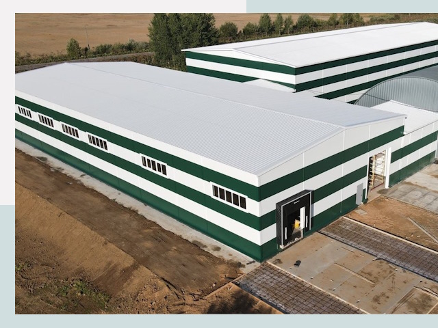 Строительство овощехранилищ в Большом Камне