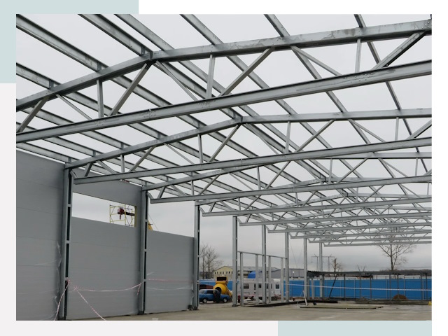 Строительство складов в Большой Камень от 608 руб. за м²