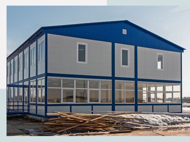 Строительство магазинов в Большом Камне