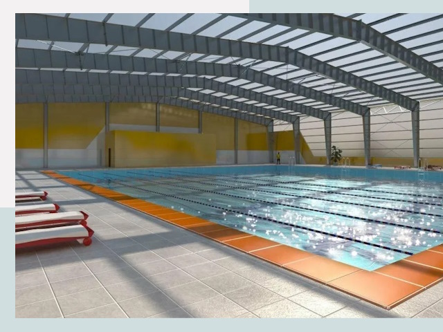 Строительство крытых бассейнов в Большом Камне