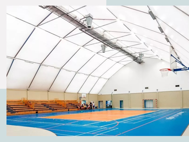 Строительство спортивных залов в Большом Камне