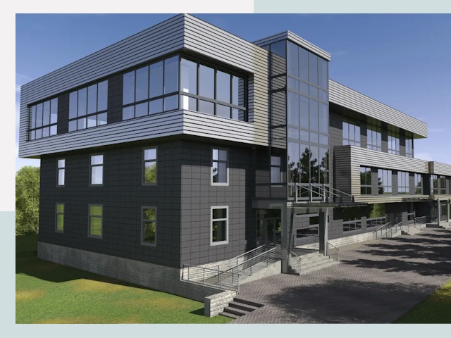 Административные здания в Большом Камне