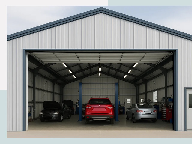 Ангары из сэндвич панелей от 608 руб. в Большой Камень