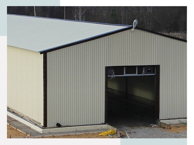 Строительство гаражей в Большом Камне