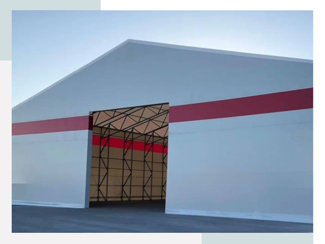 Быстровозводимые ангары в Большом Камне