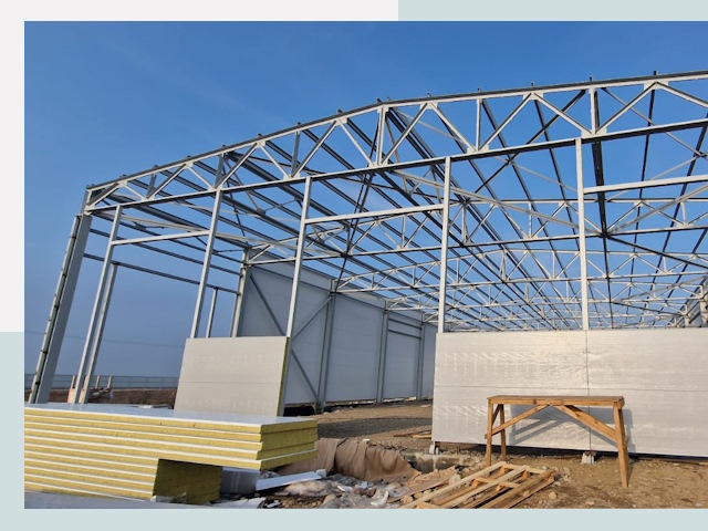 Утепленные ангары в Большой Камень от 608 руб. за м²