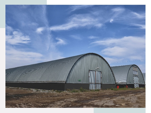 Сборные ангары в Большом Камне