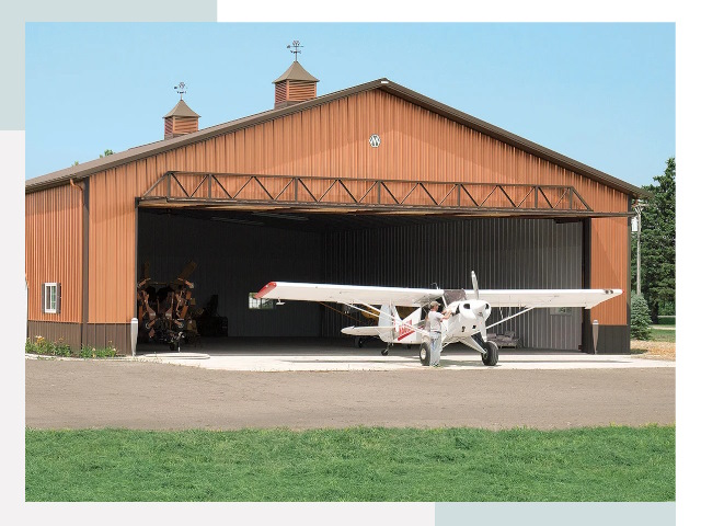 Ангары для самолетов в Большом Камне