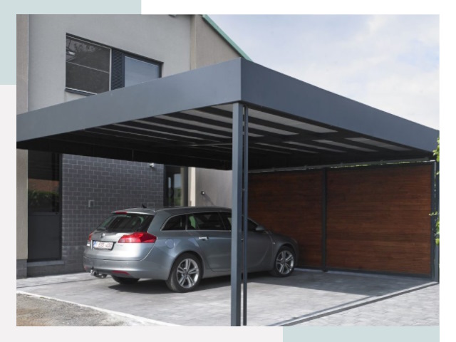 Металлические навесы в Большом Камне