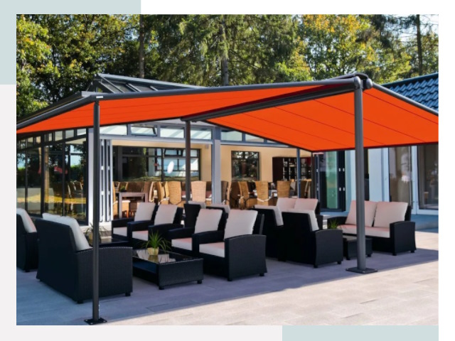 Навесы для кафе и ресторанов в Большом Камне