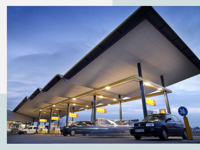 Навесы для АЗС в Большой Камень от 608 руб. - Защита и комфорт