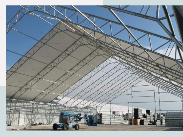 Каркасно-тентовые сооружения от СтальСтрой-Бль по цене 608 руб.