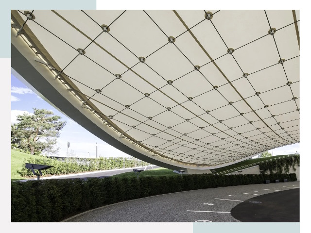 Мембранные конструкции в Большом Камне