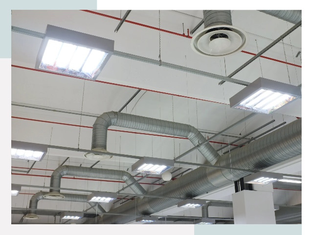 Вентиляция ангаров в Большом Камне