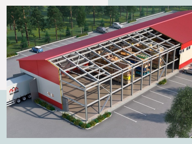 Проектирование ангаров в Большом Камне от 608 руб.