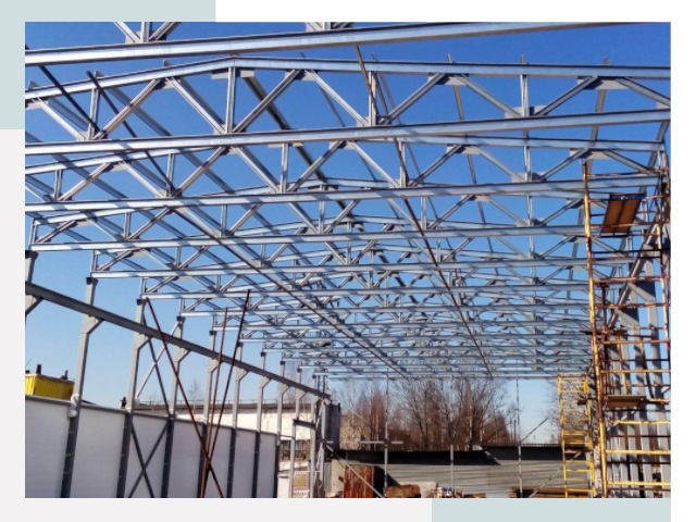 Металлокаркасы для складов в Большом Камне